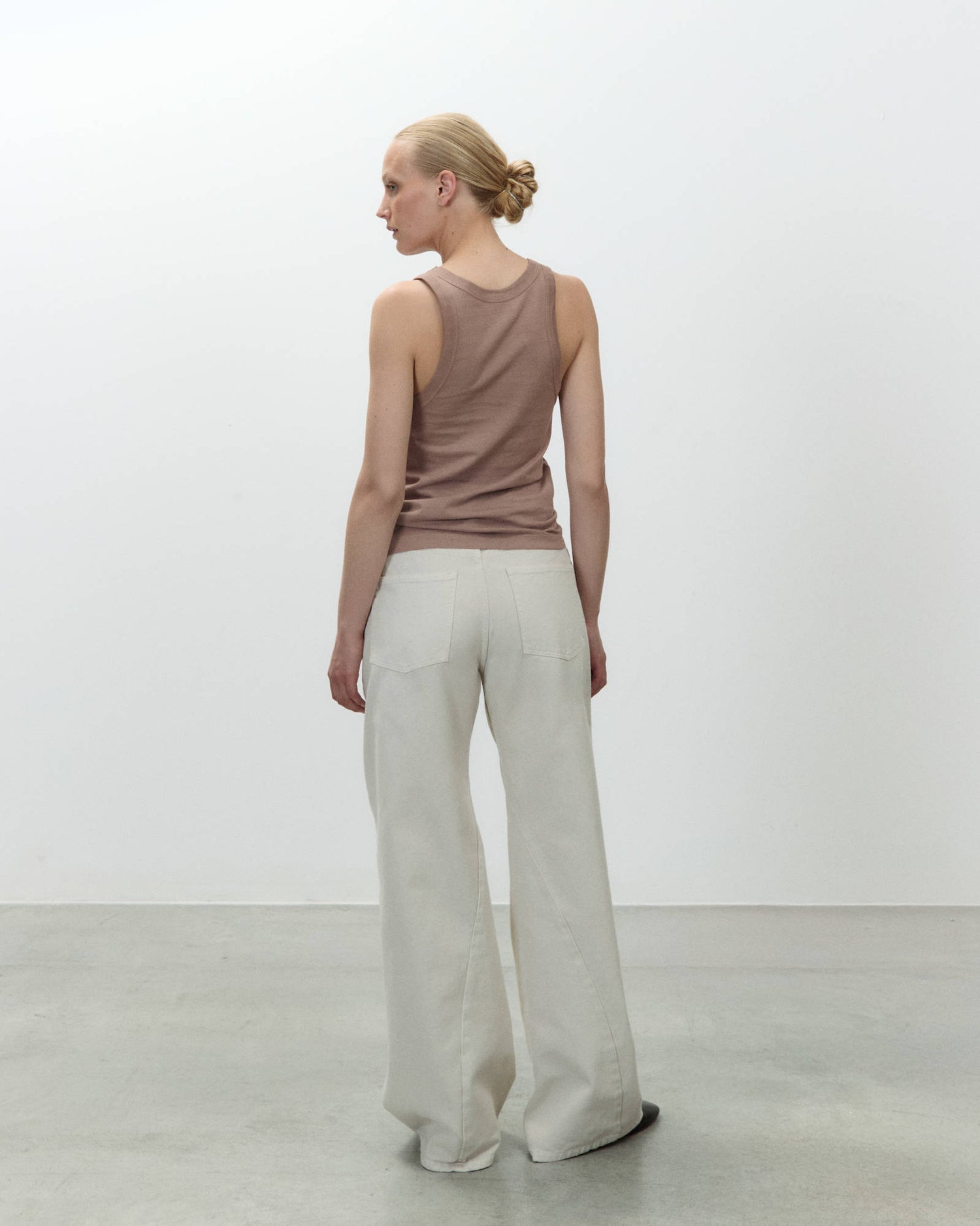 CANOTTA DYED T-SHIRT C/RICAMO